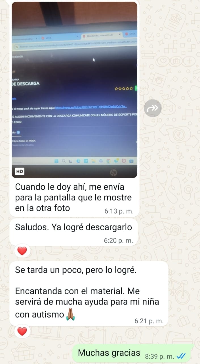 Testimonio 4 de mamás del MEGA PACK